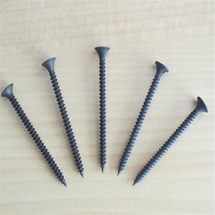 
Zinc drywall screw / Tianjin factory supply black wood screw drywall screw 