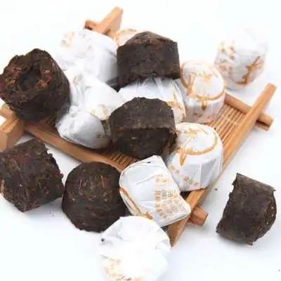 Chinese Yunnan Tuo Cha Puer Tea Fermented Ripe Puerh loose tea