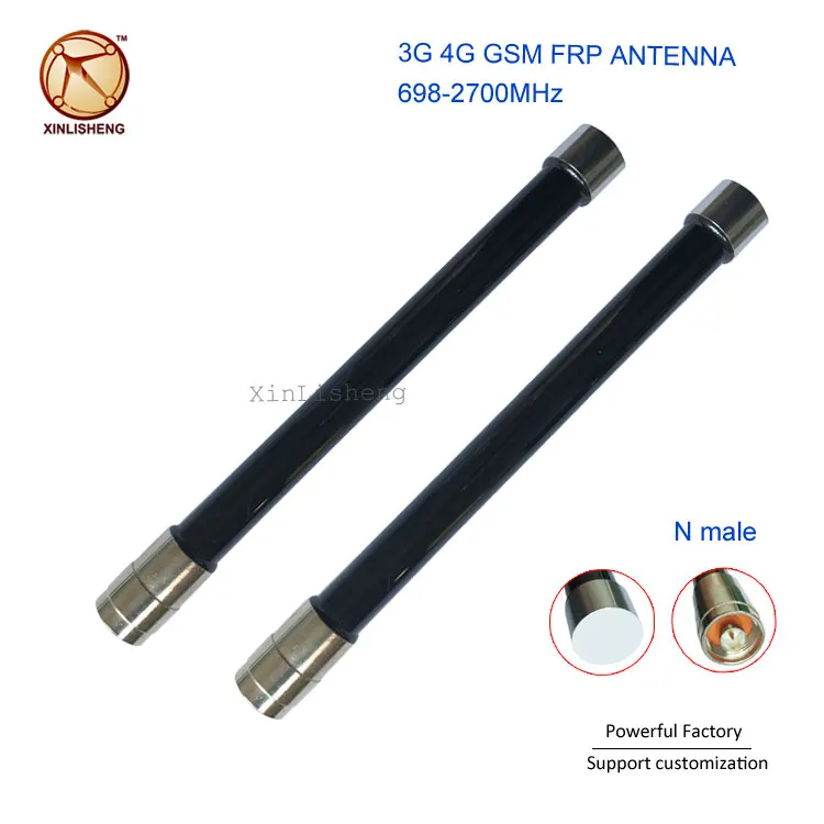 698-2700mhz 4G Outdoor LTE omni base station antenna 50km fiberglass antenna