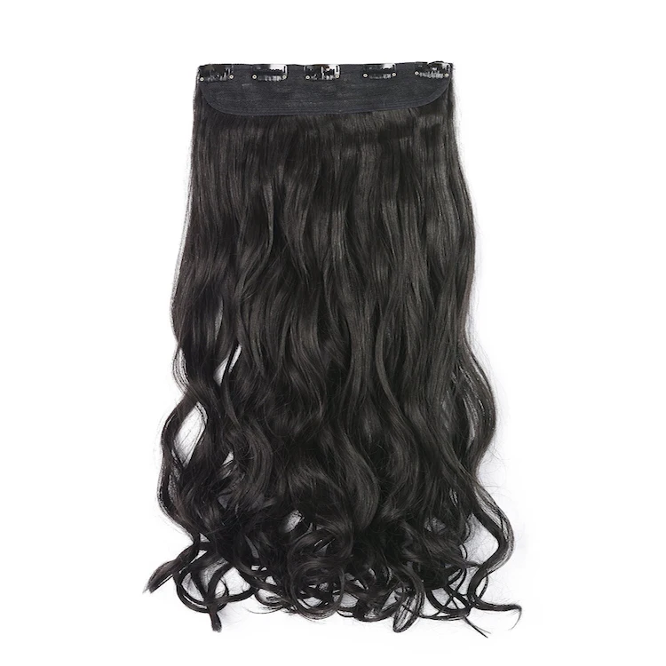 Hotselling Synthetic regular wave 5 clip hair extension