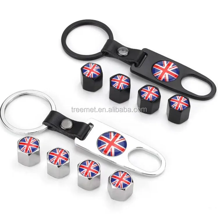 
Custom Logo Emblem Black Car Wheel Tire Valve Dust Stems Air Caps With Keychain Wrench &nbsp;<span style=
