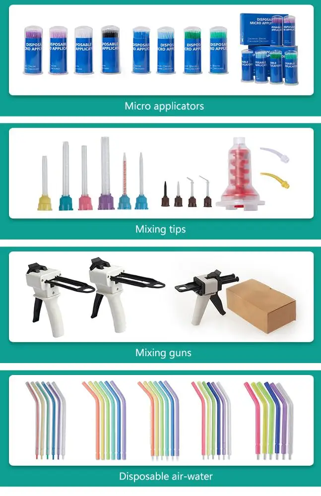 1:1 2:1 Radio Epoxy Resin Dental Impression Mixing Dispenser Gun 50ml