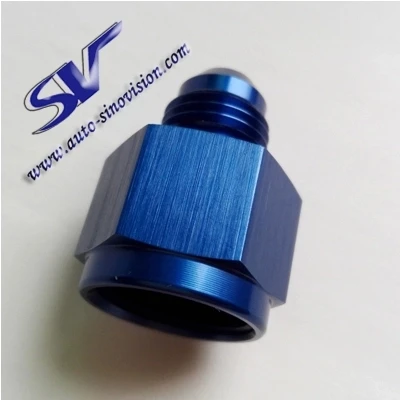AN3,4,6,8,10,12 FLARE REDUCER FEMALE/MALE FITTINGS WITH O RING BOSS for oil cooler, turbo charger, braking
