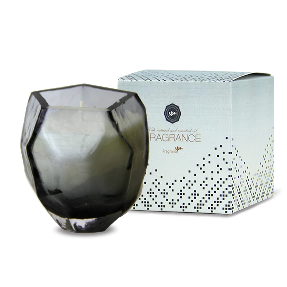 2022 new design Hot Sale Wedding Favour Glass Jar Scented Candle In Luxury Candle Box