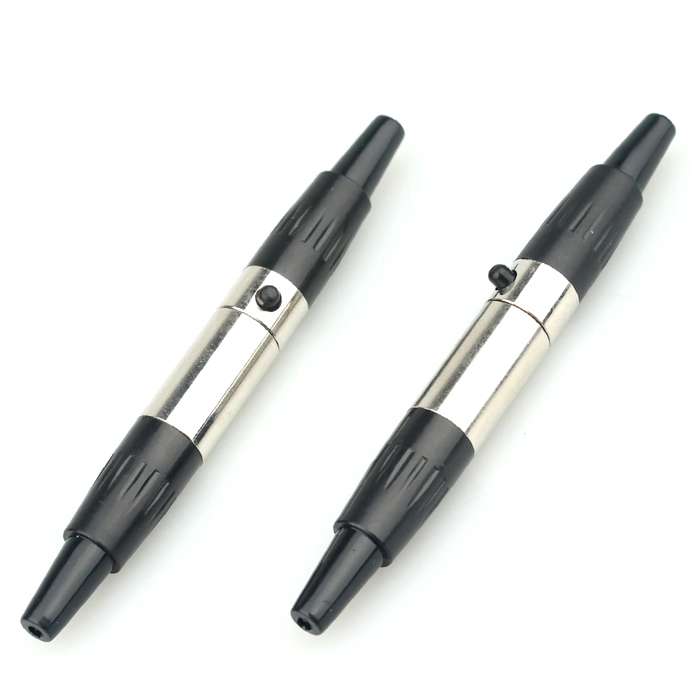 Mini XLR male female Audio Microphone cannon jack plug connector