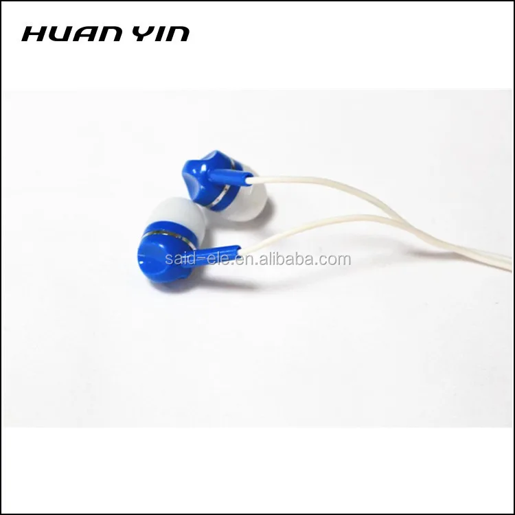 Factory disposable airline headphone tour bus cheap earbuds give away earphone