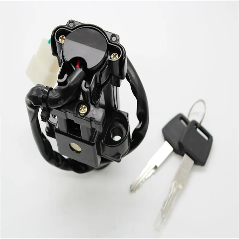 Best price FXCNC motorcycle fuel gas cover lock key set CNC ignition switch lock set
