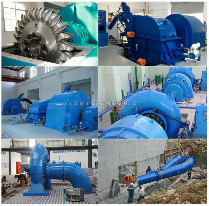 
small hydro power plant/ water turbine generator unit 