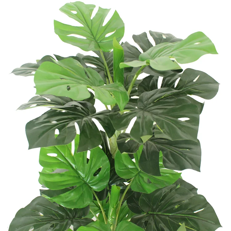 95 см искусственное зеленое растение monstera с горшком 5169