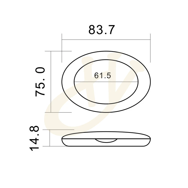 Luxury high quality custom private label empty cosmetic case eyeshadow case packaging empty eyeshadow case
