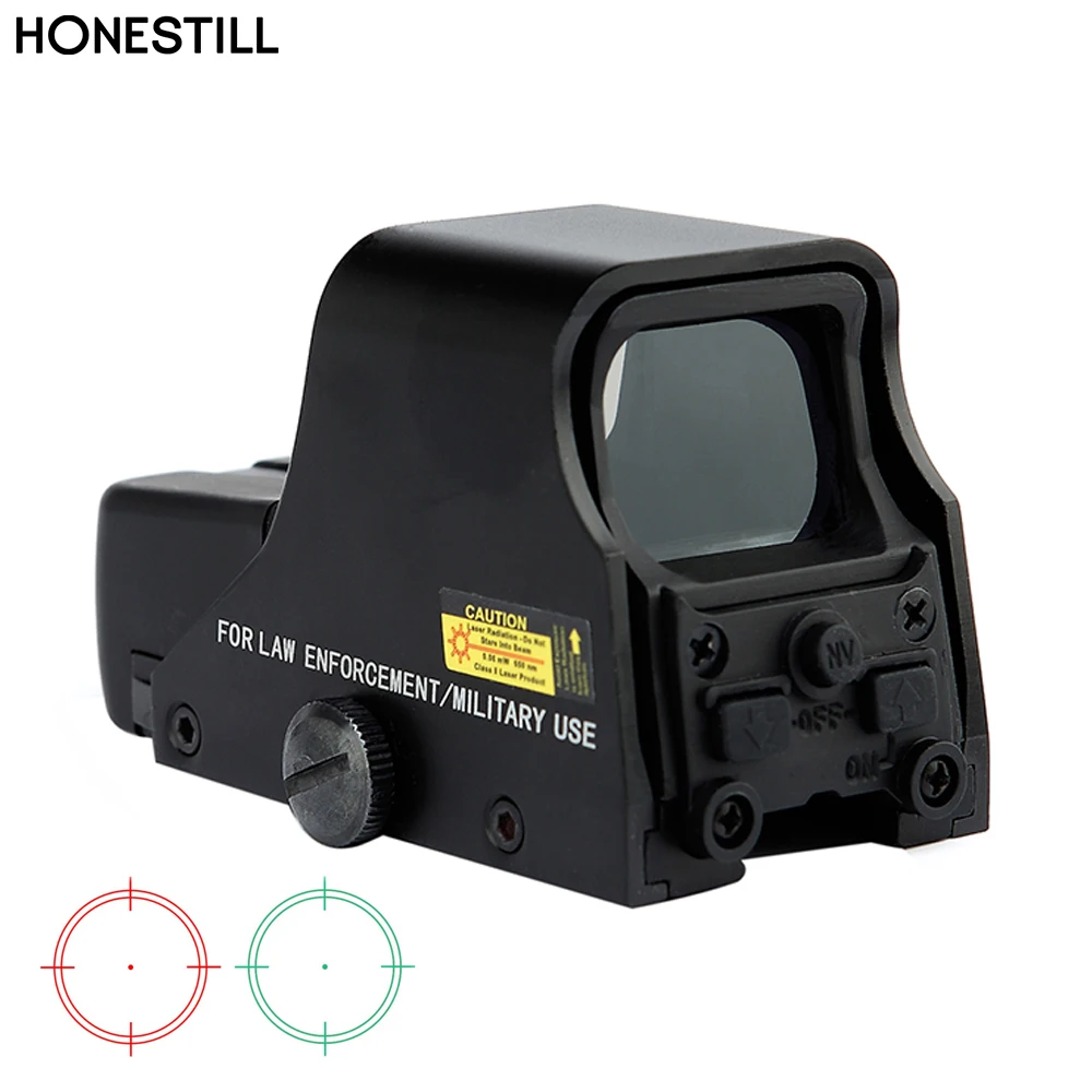 551 Red Dot Sight Scope Tactical Holographic Optics Mini Reflex Sight