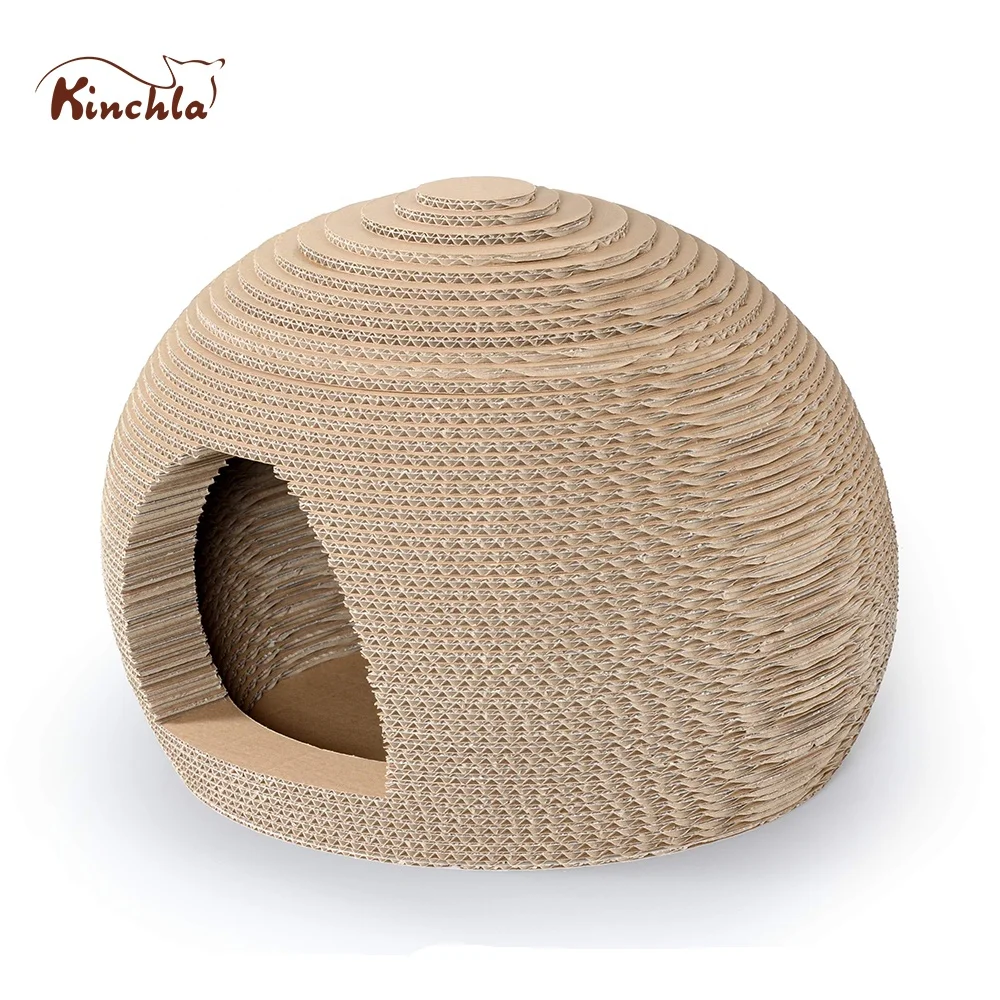 Wholesale Pet Product Corrugated Paper Cat Scratcher Scratching Post