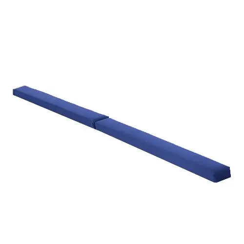 7ft Blue Gymnastics Balance Beam Kids Home Training Folding Low Profile