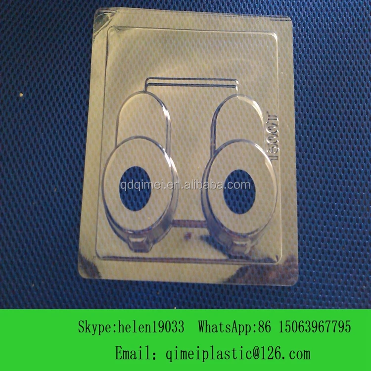 OEM thermoforming White PP blister packaging tray