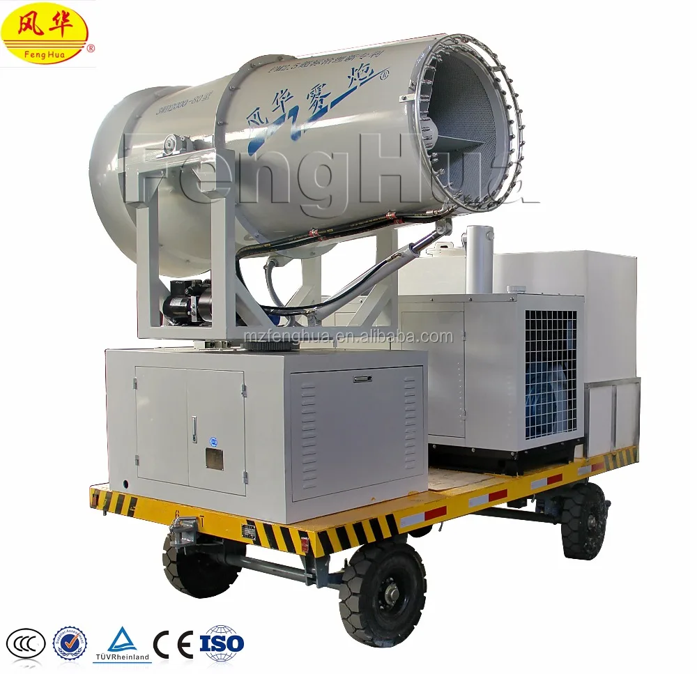 
High efficient and big coverage mining dust problem solution dust suppression mist cannon DS-80 