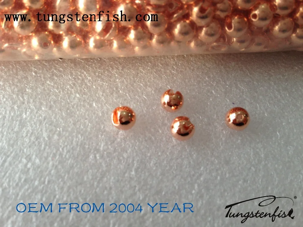 Top quality hot-sale slotted tungsten beads