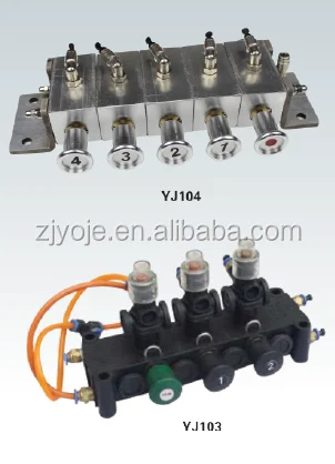 Fuel Tanker Pneumatic Plastic Control Block