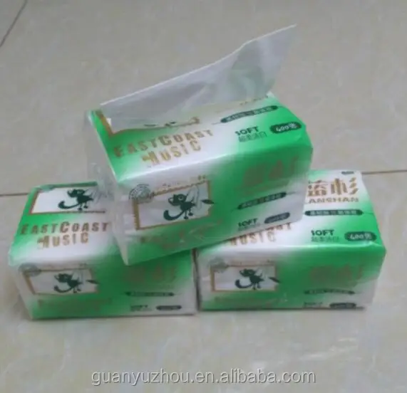 Wholesale Facial Tissue Paper /3Ply Facial Tissue Pack/ Soft Pack Facial Tissue