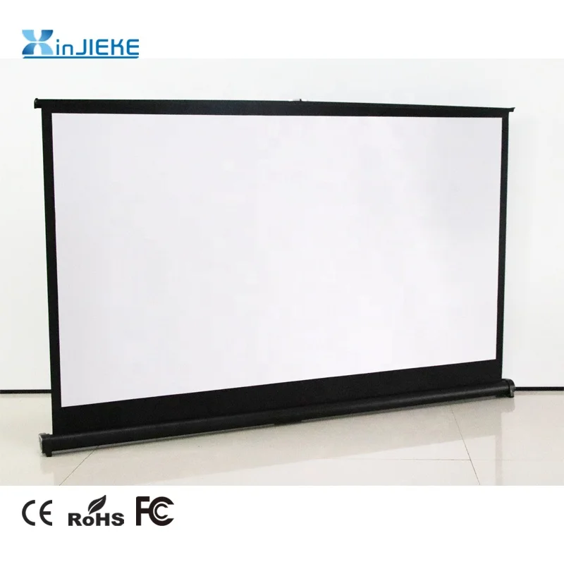 Small volume save storage space lightweight business table projector screen