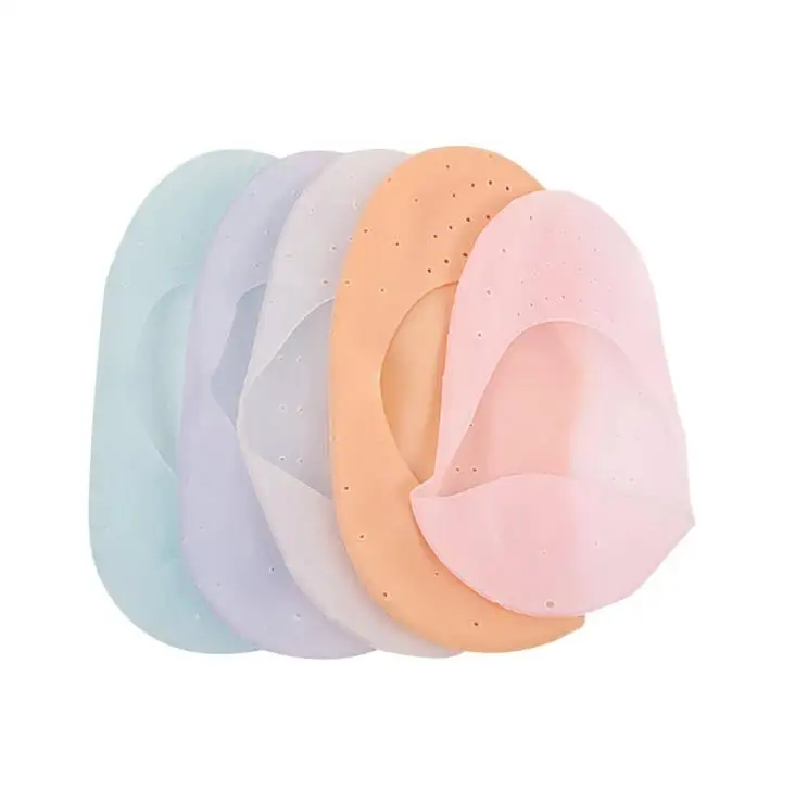 Hot Selling Foot Care Silicone Gel Whitening and Moisturizing Foot Spa Ankle Boat Socks