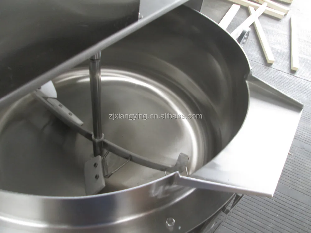 
XYJBG-200 Gas automatic cooking machine 200L / sauce mixing kettle with stirrer pot/ bone broth soup boiling kettle 