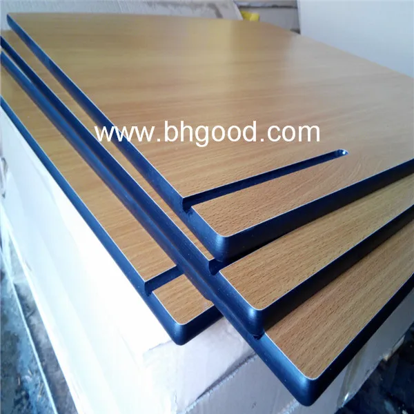 
woodgrain formica laminate / hpl sheet / compact laminate table top 