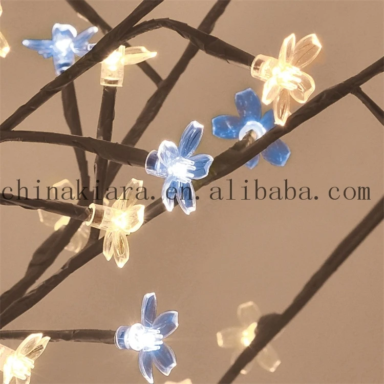 Factory supply   battery operated   warm white 24 36 48   led tree cherry blossom tree light