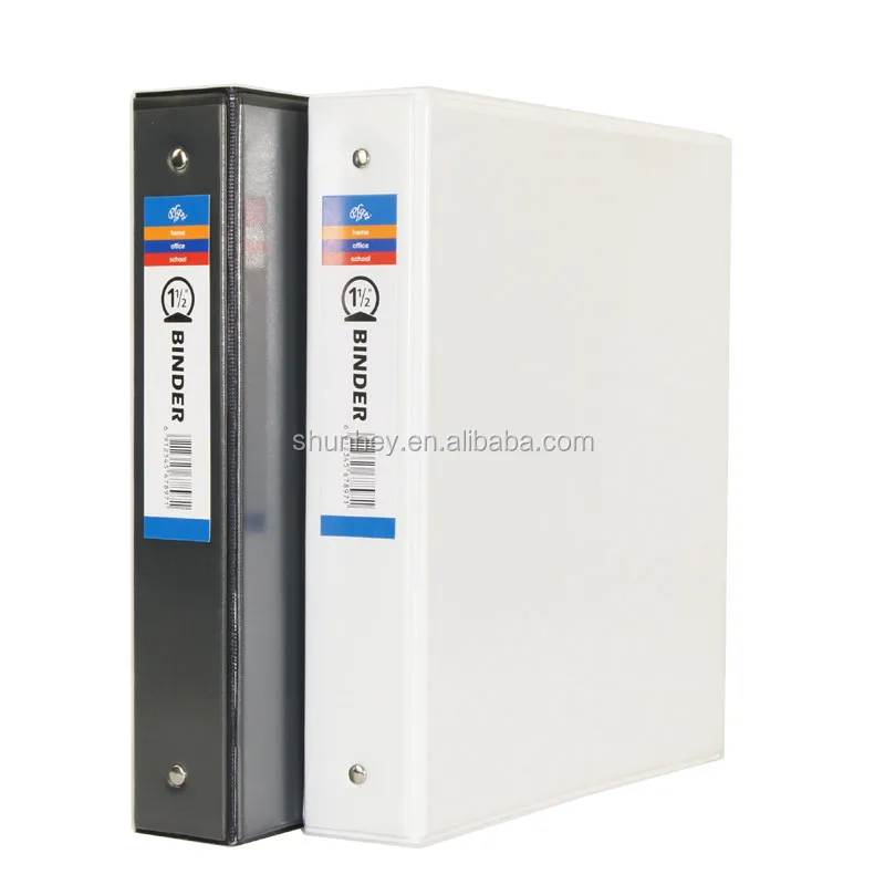 
Economy 3 Ring View Binder 1.5 Inch Round Ring Holds 350 Sheets Letter size view binder 