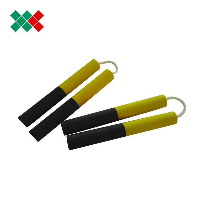 Настраиваемая разноцветная веревочная цепочка Eva губчатые палочки нунчакус для детей пена игр и тренировок