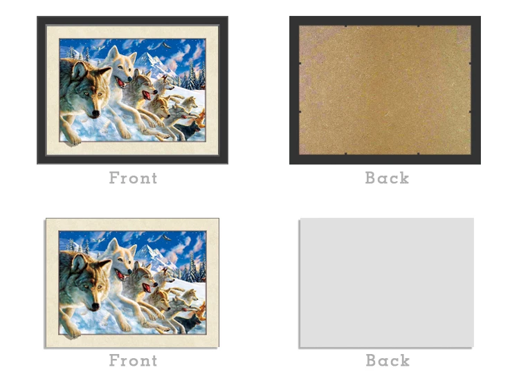
Natural 5D beautiful picture scenery with paper frame for wall hanging 