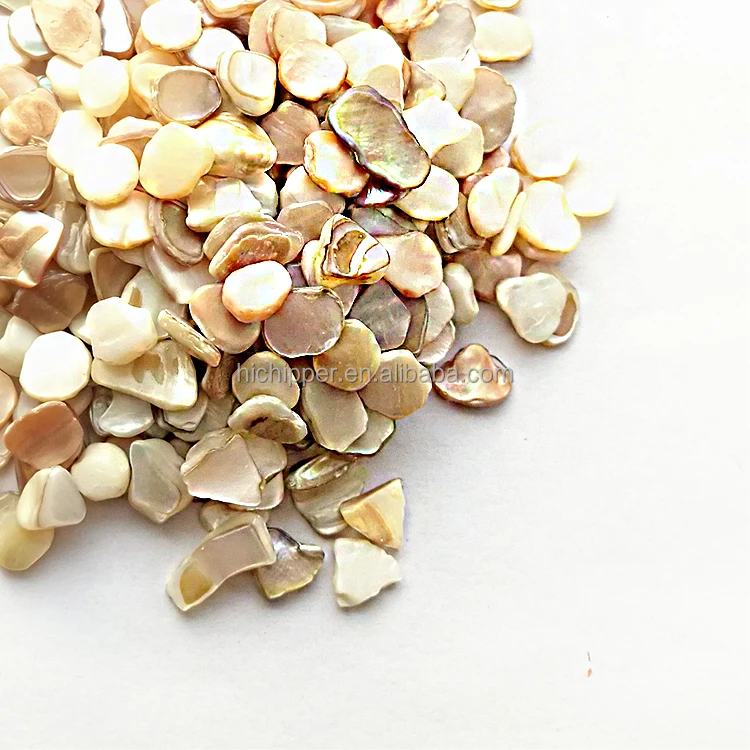 Landscaping crushed sea shell terrazzo flooring glass chips