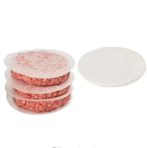 
Non- stick Rounds Freezer Grease Proof Butter Meat Burger Wrapping Paper 