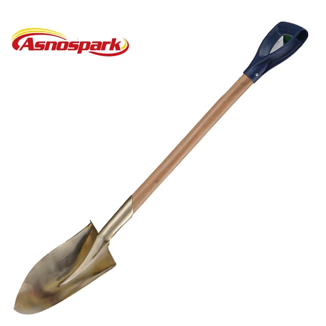 Explosion proof non sparking aluminium bronze brass  round point shovel