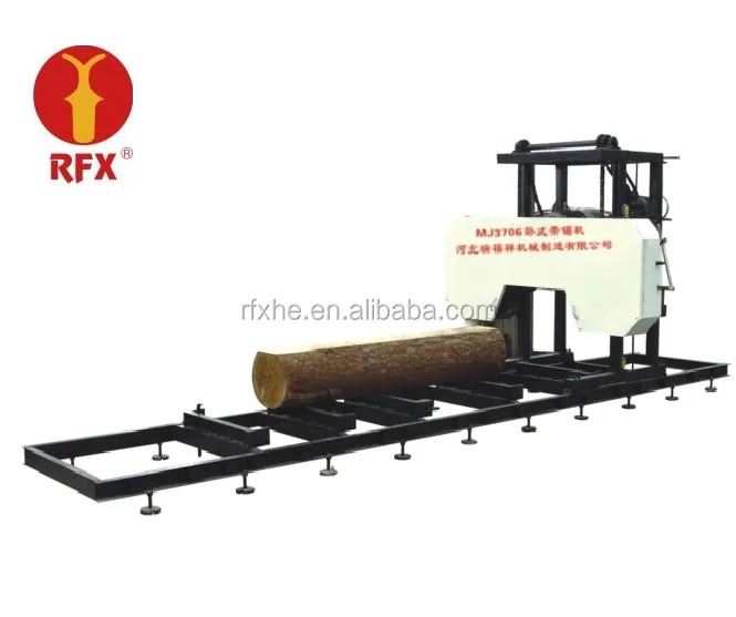 Малайзии круглый журналы Пиломатериалы резки переносные ленточные мельница горизонтальной древесины ленточной пилы