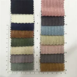 Good drapery 150cm width 370gsm thick 100% cotton 8 wale corduroy fabric for casual clothes