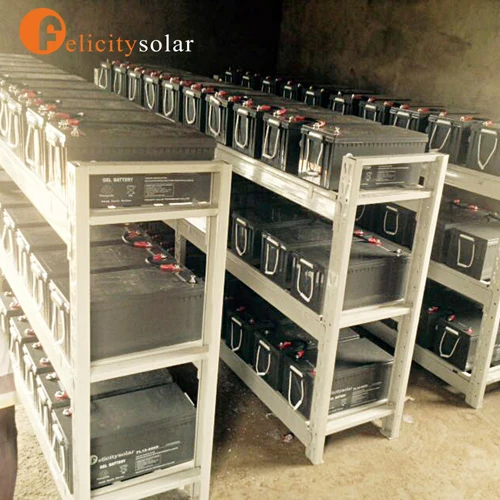 200Ah 12v GEL Solar Energy Storage Battery for Home Solar System With WiFi Regulated