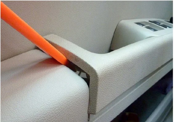 
4pcs/set Universal Auto Car Radio Panel Door Clip Repair Tool, Portable Panel Trim Dash Audio Removal Installer Pry Tool 