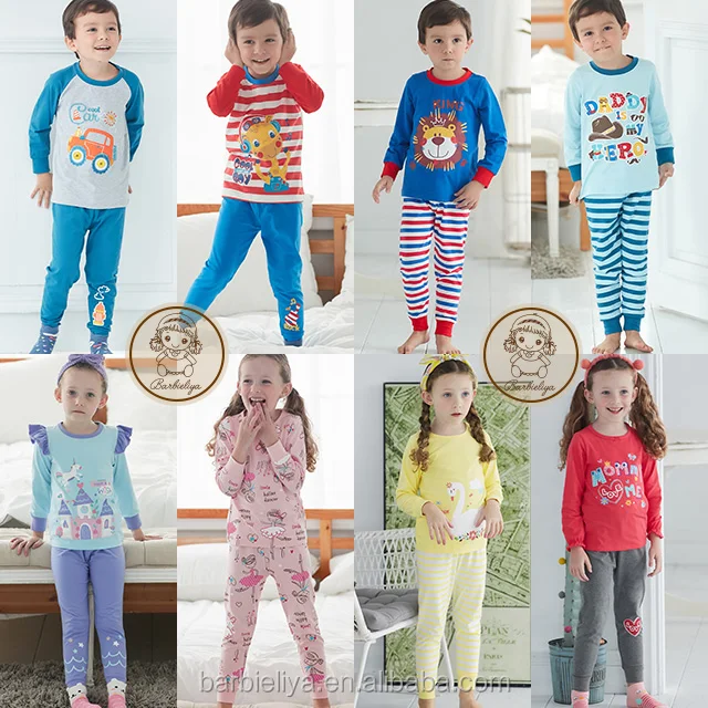 
Original clothes manufacturer kids pajamas 