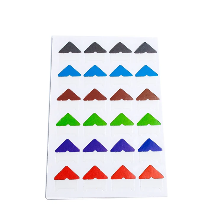 Kids Fashion Photo Corner Sticker, Cute Note Decoration Label