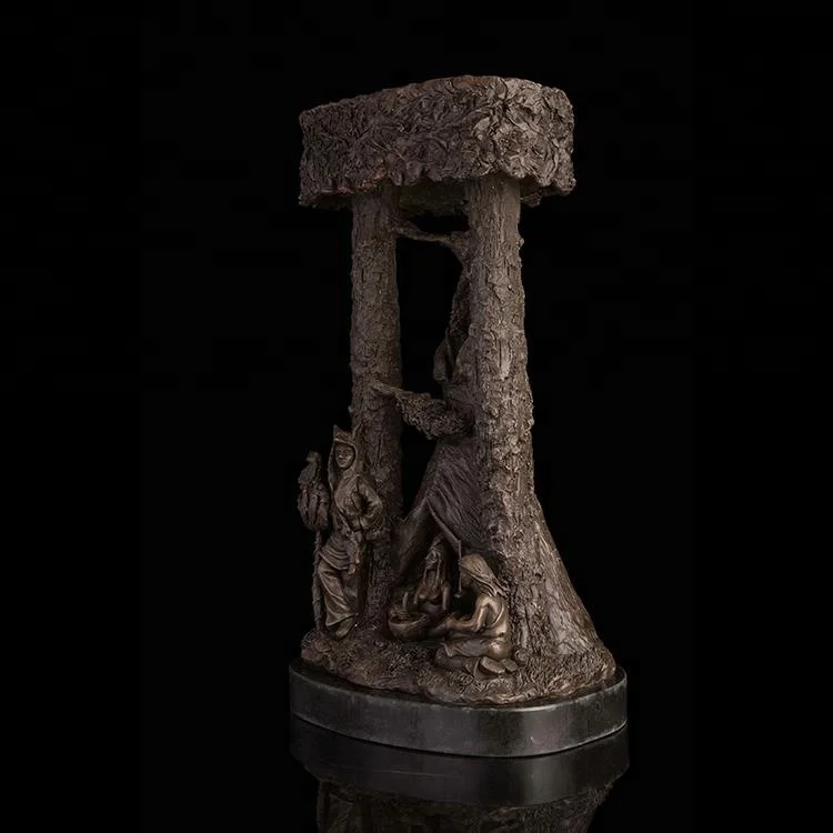 ArtsHom DS-691 аксессуары для домашнего декора знаменитая Статуэтка из классической бронзы примитивные фигурки в Африканском этническом стиле