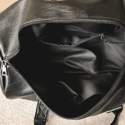 2019 Custom Large Capacity Unisex Gym Bag Leather Duffle Bag