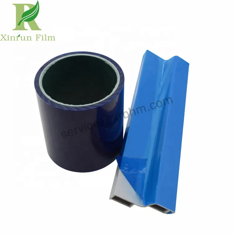 Scratch Against Self Adhesive PE Blue Protective Film for Plastic Sheet