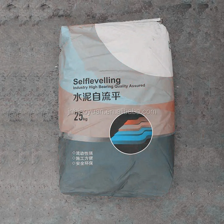 Gypsum based flexible self levelling floor compound