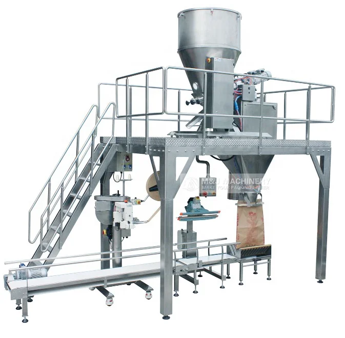 Big bag powder filling packing machine Semi-automatic big bag packing machine