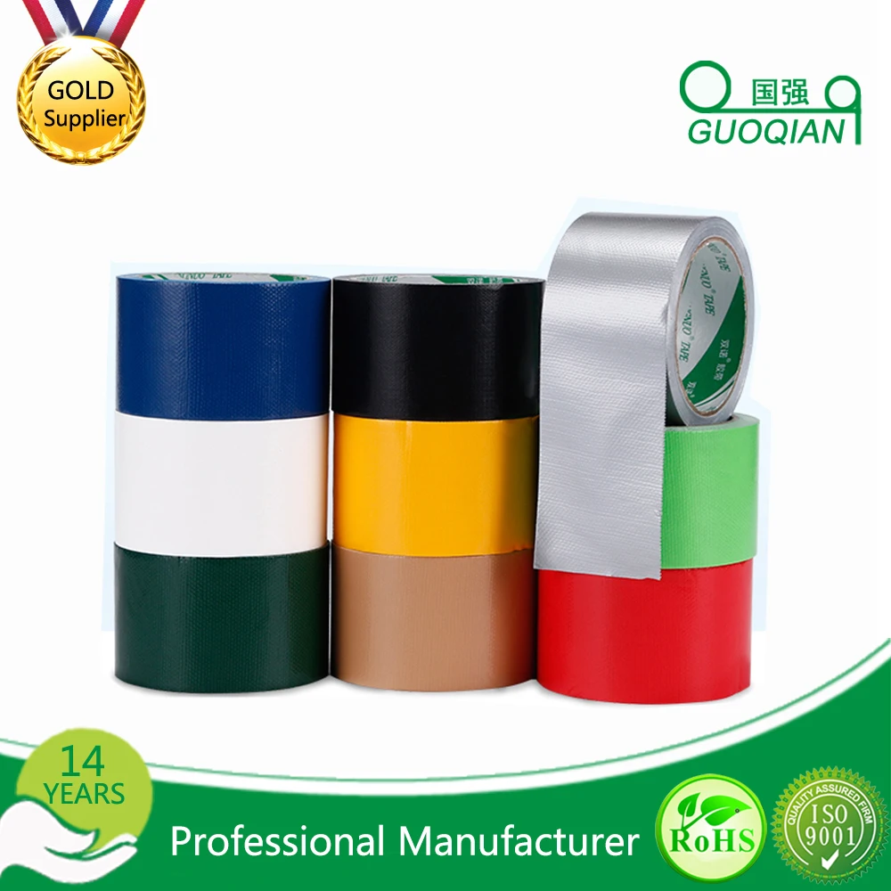 Hot melt adhesive cloth duct Carpet stitching packing  tape with high adhesive  for heavy duty packing