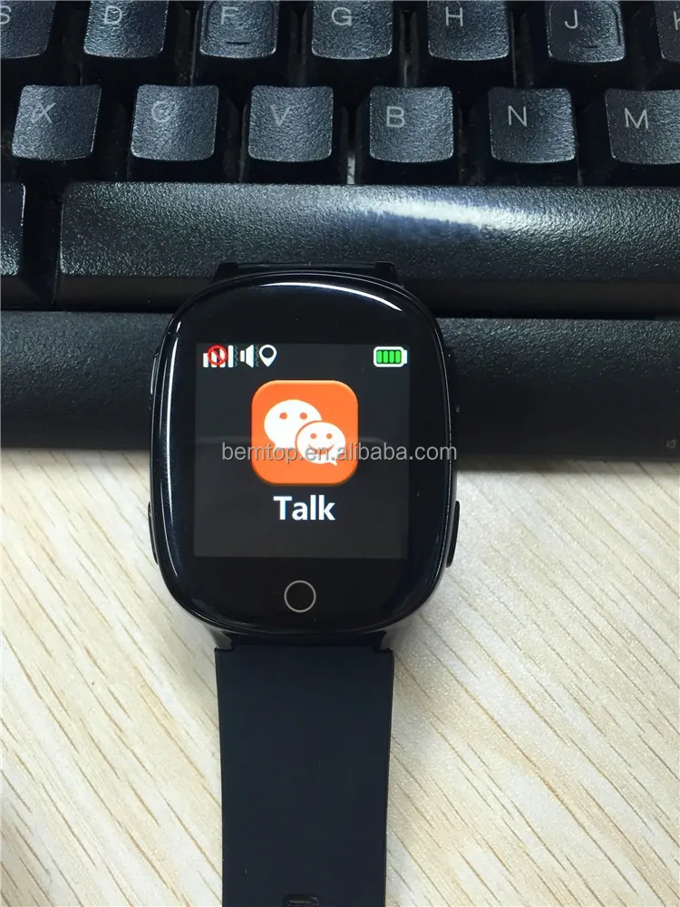  Трехрежимное позиционирование GPS/LBS/WIFI цветной сенсорный экран 1 54 дюйма выпадающая сигнализация GPS-трекер с монитором сердечного ритма и SOS