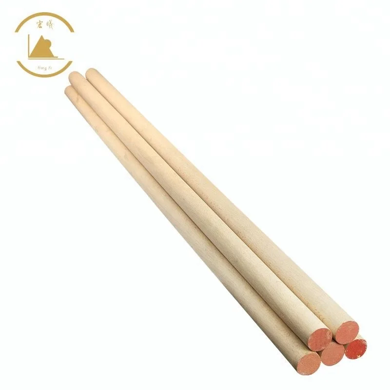 High Quality Beech Furniture Fitting Wooden Stick Rod