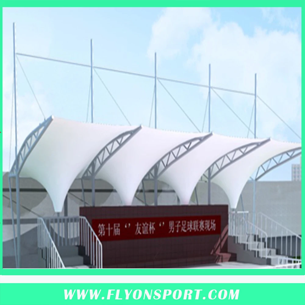 Etfe растяжение мембраны конструкция крыши, автомобиль парковка пролить, автомобилей тент палатки