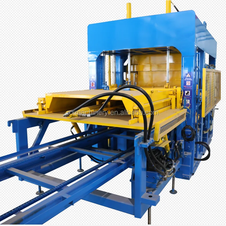 New Technology QT9-15 Automatic Vibrating Mass Production Concrete Brick Machine