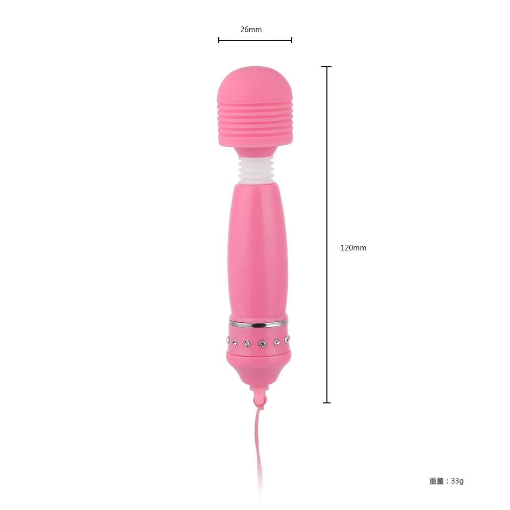 
electric mini wand massager vibrator for women 